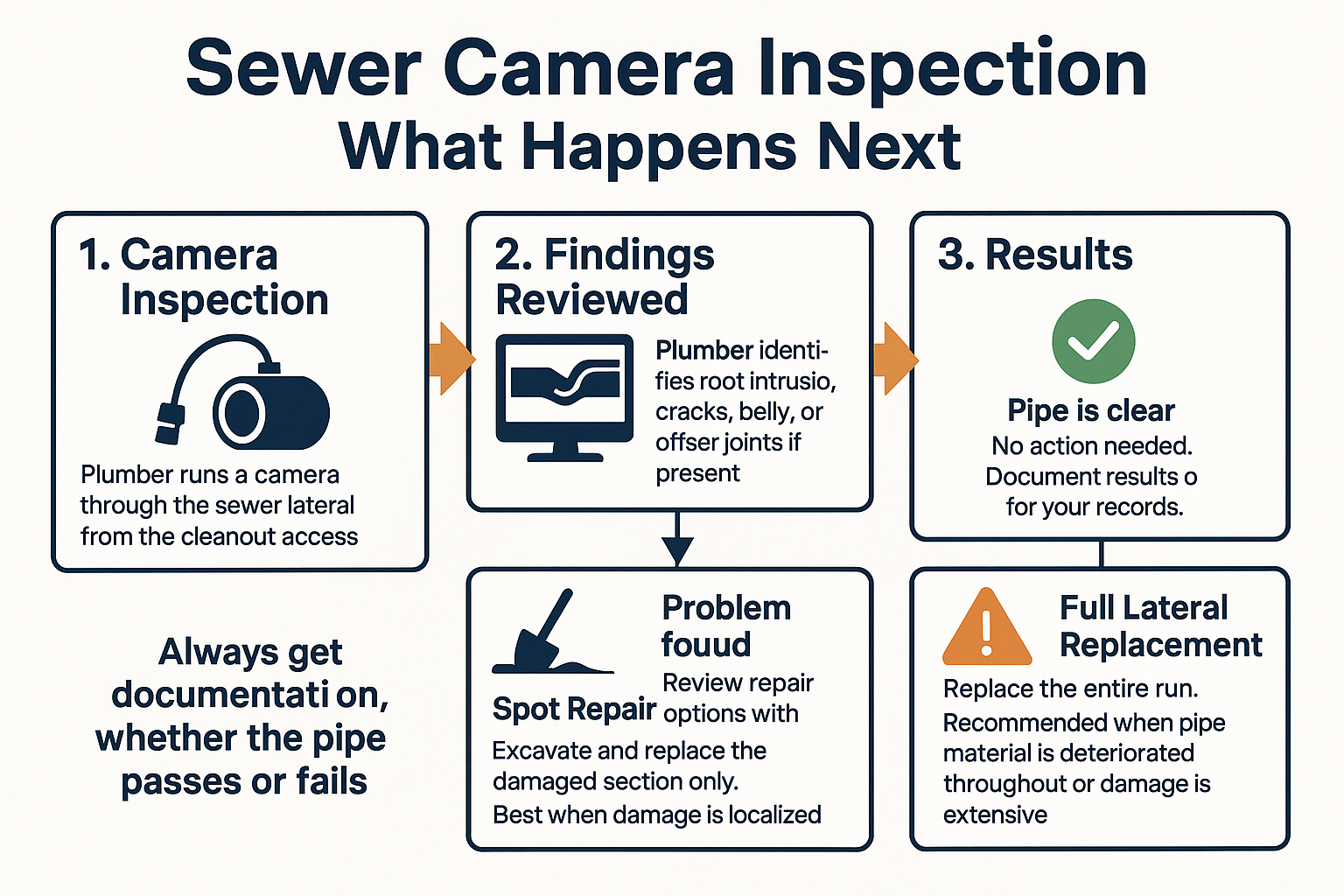 Buying a Home in Salinas or Monterey? Your Inspector Can't See Inside the Pipes. 2 Buying a Home in Salinas or Monterey? Your Inspector Can't See Inside the Pipes.