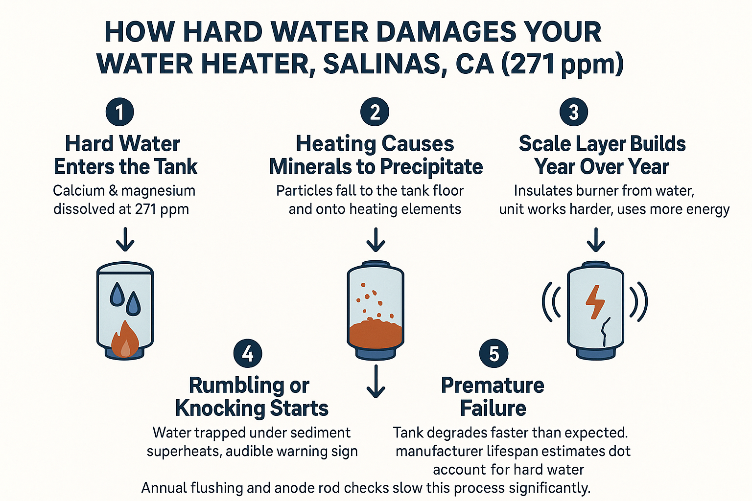 Hard Water Is Quietly Shortening the Life of Your Water Heater